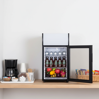 Réfrigérateur de comptoir pour boissons, congélateur, vitrine, table, 42L, petit réfrigérateur