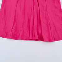 Robe longue d'été décontractée pour femme, couleur rose, à fines bretelles, dos évidé, style mode