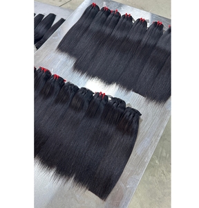 Cabello Humano Virgen Sin Procesar de 8-28 Pulgadas, Super Double Drawn, 100% Alineado con la Cutícula, Cabello Liso Vietnamita con Doble Trama a Máquina - Product Image 1