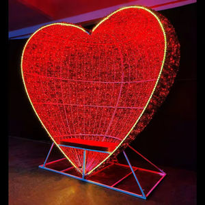 Decorazione Natalizia Personalizzata per Esterni, Scatola Regalo 3D Navidad con Luci LED Illuminate, Decorazione per Parchi, Giardini e Piazze, Festività Natalizia - Product Image 4