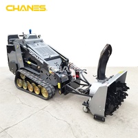 Chargeuse compacte sur chenilles Perkins 25 CV 2025 avec moteur diesel, commandes par joystick, chenilles en caoutchouc d'occasion, entièrement fonctionnelle