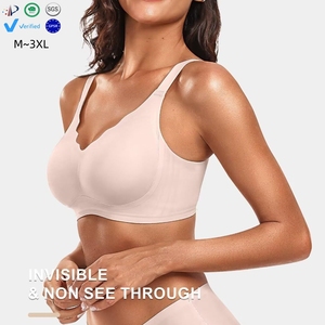 Reggiseno Push-Up Senza Cuciture OEM per <span class=keywords><strong>Donna</strong></span>, Supporto Morbido Senza Ferretto, Traspirante, Copertura Completa per Seni Grandi - Product Image 1