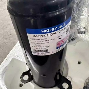 คอมเพรสเซอร์โรตารี่ WHP09100AUKPA8LT6 รุ่น R410A สำหรับเครื่องปรับอากาศและอุปกรณ์ทำความเย็น - Product Image 2