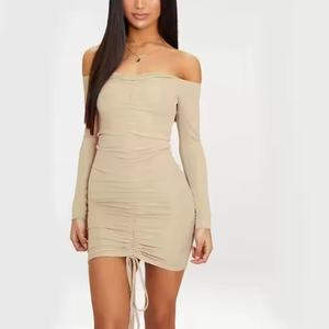 Robe Africaine Bohème Décontractée pour Femme 2025 – Vente en Gros, Mode Boutique, Motif Tissé Patchwork Lavable pour la Saison Automne - Product Image 1