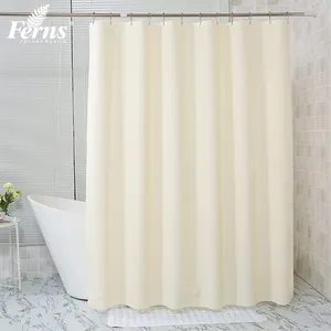 Petit rideau de salle de bain avec crochets décor imperméable bain personnalité créative rideau de douche