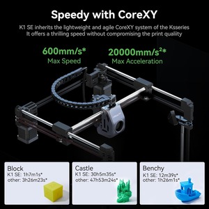Impresora <span class=keywords><strong>3D</strong></span> Creality K1 SE 	 Volumen de Impresión de 220*220*250 mm, Kit de Impresión <span class=keywords><strong>3D</strong></span> Listo <span class=keywords><strong>para</strong></span> Usar - Product Image 5