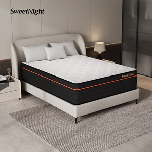 Colchón de Lujo Moderno para Hotel, Tamaño King/Full, Comprimido en Caja, Espuma Viscoelástica de Gel, Firmeza Media, Diseño Híbrido SWHM02 - Product Image 4