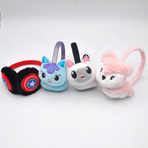 واقيات الأذن الدافئة للشتاء، قبعة شتوية دافئة، غطاء للأذن برسوم كرتونية لطيفة، واقيات الأذن الشتوية - Product Image 5