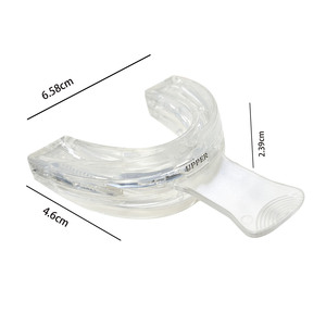 High Quality Eco-Friendly Non-Toxic EVA Anti-Snoring Device Kit Mouth <strong>Guard</strong> Nose-Mouth Tape Clear Blue Universal Fit <strong>Better</strong> - Product Image 2