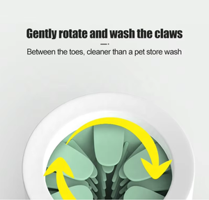 Dog Outdoor Essentials portatile Foot Clean Dog Paw Washer Cup Silicone Dog Paw Cleaner - Product Image 4