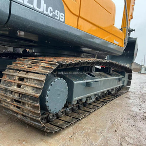 Hyundai 220LC-9S Excavadora sobre orugas de 22 toneladas usada, excavadora de construcción hidráulica de segunda mano en buenas condiciones original de Corea a la venta - Product Image 5