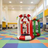 Activités d'intérieur en plein air personnalisées de haute qualité élastique gonflable unique pour enfants colorés à vendre