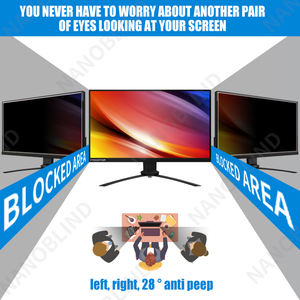 Écran de confidentialité magnétique pour ordinateur de 24 pouces, bouclier anti-éblouissement amovible pour moniteurs sans cadre 16 et 10 à écran large - Product Image 3