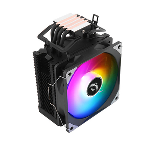 QiuzAim 120mm 2011 Universal <span class=keywords><strong>CPU</strong></span> <span class=keywords><strong>Cooler</strong></span> 4 Tubos de calor X99 2011-V3 AM4/AM5 Fácil instalación Viento de alta velocidad - Product Image 3