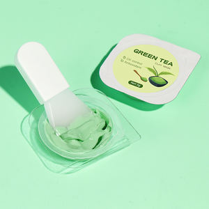 Label Pribadi Pembersih Organik Pelembab Teh Hijau Tanah Liat Masker Lumpur Wajah Kontrol Minyak Masker Tanah Liat Wajah Kapsul - Product Image 6