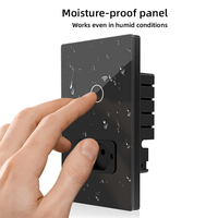 Prise murale intelligente Wi-Fi standard brésilienne BAOBEN, contrôle à distance par application, fonction de minuterie vocale pour l'automatisation domestique