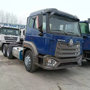 Camion tracteur poids lourd 10 roues occasion, tête de remorque neuve, camion Howo Tx NX, tête de tracteur 6*4 d'occasion - Product Image 2