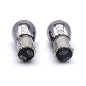 1156 7056 3497 BA15S P21W 12V argento cromato indicatori di direzione laterali Auto luce freno lampada S25 Auto lampadina in miniatura - Product Image 4