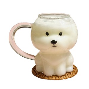 El Fabricante Ofrece Tazas de Vidrio de Borosilicato de Alta Calidad con Diseño 3D de Cachorros <span class=keywords><strong>Beagle</strong></span>, Aptas para Calentar, para Compra al por Mayor - Product Image 6