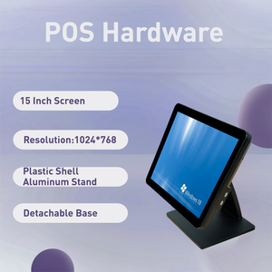 Sistema POS barato Fabricante POS al por mayor Pantalla táctil de 15 pulgadas Terminal POS Máquina <span class=keywords><strong>Registradora</strong></span> <span class=keywords><strong>para</strong></span> venta al por menor de comestibles - Product Image 2