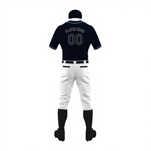 Uniforme de Béisbol Personalizado Transpirable LONG MISSION INDUSTRY, Jersey Blanco para Hombre con Franjas Naranjas y Marrones, Número 23 Reflectante, Adulto - Product Image 3