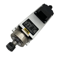 Moteur de broche refroidi par Air à courroie carrée haute vitesse 3.5KW ER20 24000 tr/min pour moteur de broche CNC de refroidissement par Air de Machine CNC