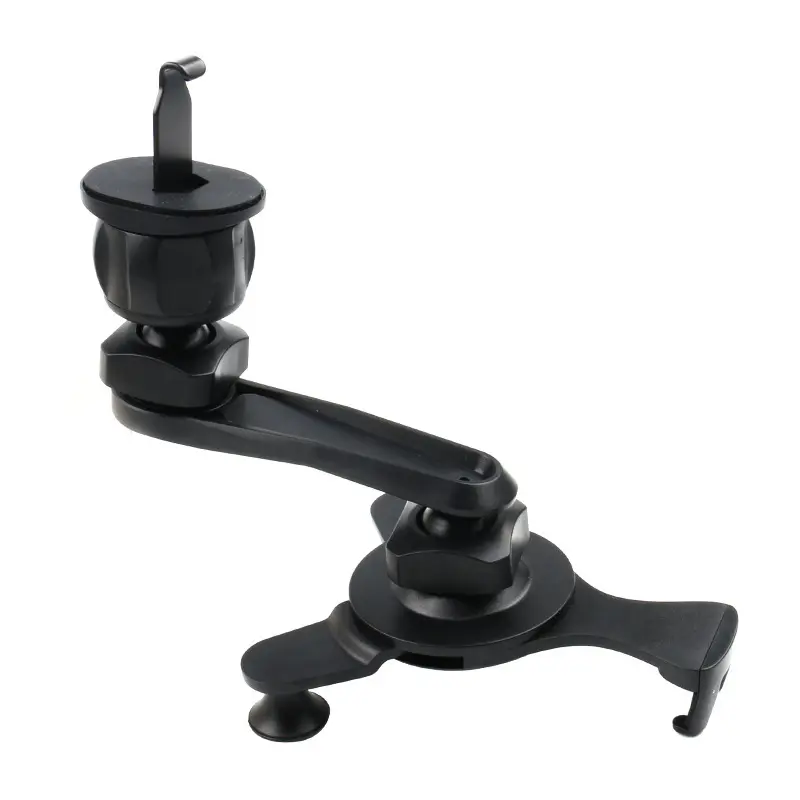 Car Air Outlet Mobile Phone Navigation Bracket Rotating Hook Clip Mount Long Arm Extension Rod Car Phone Holder