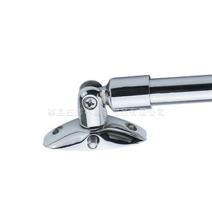 Base de acero inoxidable 316 para soporte marino de toldo, modelo Shining Ram Horn, para actualización y reacondicionamiento. - Product Image 2