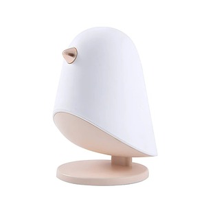 Cute Sleeping Silica Gel Cartoon Night <b>Light</b> Sleep With Atmosphere Sleep Table Lamp Perching Bird Charge - Product Image 6