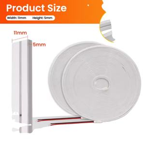 2025 nuevo Hengyu a la venta 5M 6x12mm 8x16mm luz <span class=keywords><strong>de</strong></span> neón 12V tira <span class=keywords><strong>de</strong></span> neón Rgb <span class=keywords><strong>de</strong></span> un solo Color silicona Pvc Led Flex señal <span class=keywords><strong>de</strong></span> neón Luz - Product Image 2