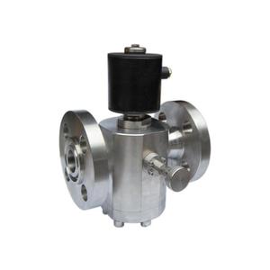 วาล์วโซลินอยด์แรงดันสูง Wode Germany 32Mpa แบบหน้าแปลน AC 220V วาล์วควบคุมอุตสาหกรรม - Product Image 2