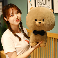 Peluche de chien réaliste de haute qualité, jouet en peluche doux pour cadeau de fête d'anniversaire