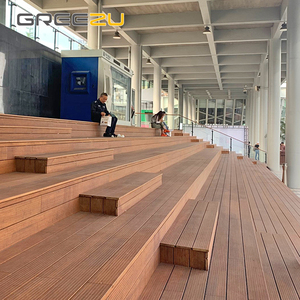 พื้นไม้ไผ่ Eco Forest Bamboo Deck Bambou แบบคาร์บอนไนซ์ลึก ทอเป็นเส้นใย สำหรับปูพื้นภายนอก แบบคอมโพสิต ติดตั้งด้วยระบบลิ้นร่อง - Product Image 5