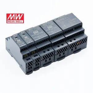 Meanwell NDR Poder 75W 120W 240W 480W 960W 12V 24V 48V Switching DIN Rail Fonte de alimentação para sistema de controle industrial