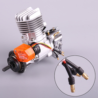 Moteur à essence monocylindre à deux temps EPHIL Power X-20cc-R Pro pour modèle d'avion, démarrage électrique arrière, fabriqué en métal
