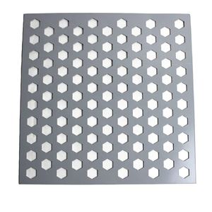 Vente directe usine – Grille de radiateur en métal perforé à trous ronds, maille décorative en nid d'abeille perforée - Product Image 1