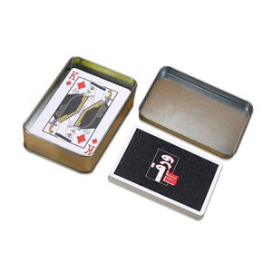 Print Your Own Design Deck of Custom Logo Packaging Poker Souvenir Tin <b>Box</b> for Playing <b>Cards</b> - Product Image 5