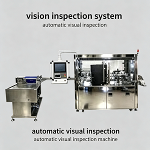 Machine d'inspection visuelle des bouchons de bouteilles <span class=keywords><strong>en</strong></span> <span class=keywords><strong>ligne</strong></span> avec fonction de tri et de rejet automatiques, détecte les points noirs, les bris et les déviations de taille - Product Image 5