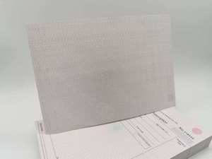 Papier cartonné pour étiquettes holographiques anti-contrefaçon avec filigrane, impression par estampage à chaud et héliogravure, double enduction chimique imperméable - Product Image 3