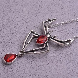 Collier Gothique Sombre <span class=keywords><strong>Starscream</strong></span> en Alliage Plaqué Argent, Bijoux Fantaisie, Vente en Gros, Style Européen, pour Halloween - Product Image 5
