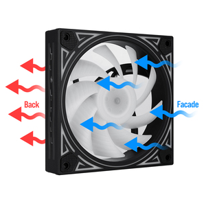 Lovingcool Factory New Style Gaming PC-Lüfter <span class=keywords><strong>RGB</strong></span>-Luft-<span class=keywords><strong>CPU</strong></span>-Kühler 120mm 5V ARGB Computer PC-Lüfter-Kit Unterstützung <span class=keywords><strong>SYNC</strong></span> - Product Image 4