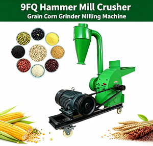 Molino de Martillos 9FQ, Trituradora de Granos y Maíz con Motor Eléctrico de 220V/380V para Uso Doméstico y Agrícola - Product Image 1