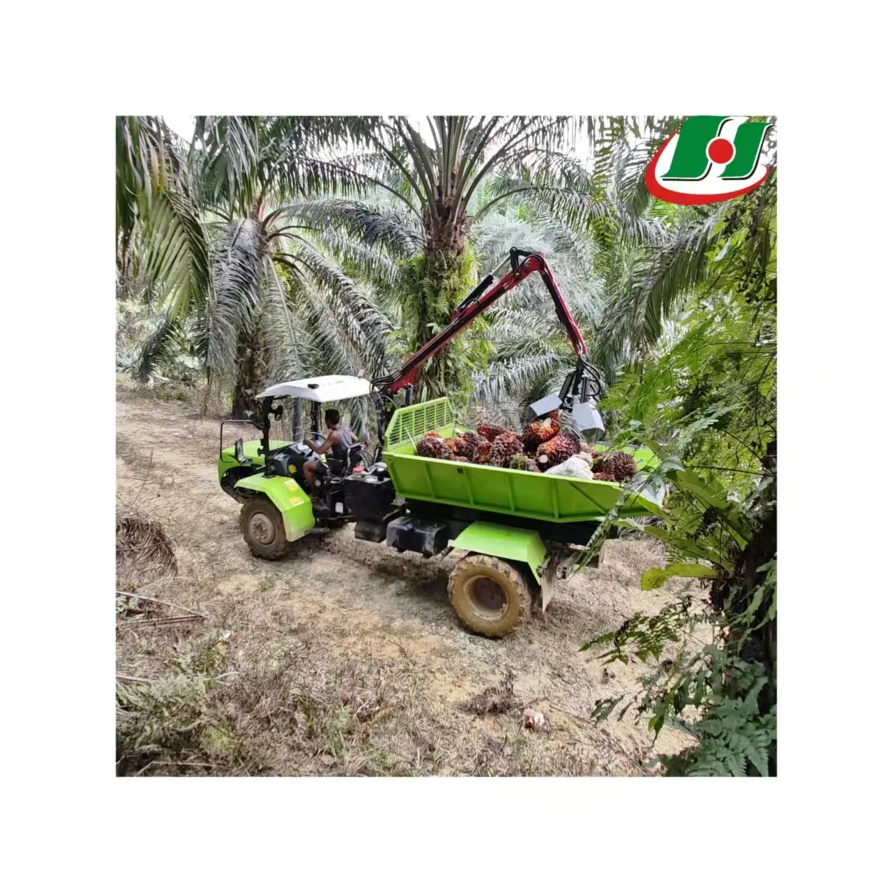 Tractores pequeños con pinza de palma de aceite, Tractores pequeños de 50 70hp para agricultura de jardín, barato, China, 4X4, 4Wd, 50