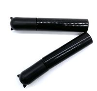 Tête de chat de dessin animé personnalisée, tube de mascara creux en plastique, matériau ABS, bouchon à vis, eye-liner, croissance des cils, cosmétiques liquides