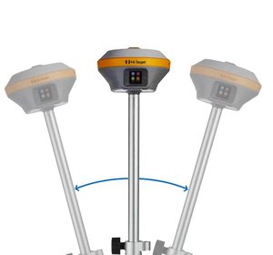 ระบบ Hi-Target IRTK5 GNSS RTK รุ่นใหม่ พร้อม IMU ในตัว ปรับเทียบได้ฟรี วัดมุมเอียงได้ ใช้งานได้นาน 14 ชั่วโมง  พร้อมระบบ 4G สำหรับงานสำรวจ - Product Image 5