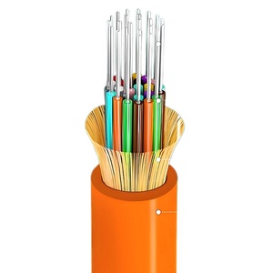 Câble à fibres optiques sans halogène GJBFJH 16 cœurs G657A1 avec fil aramide renforcé pour le passage en plafond et en sol en intérieur - Product Image 2