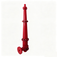 Séparateur hydrocyclone en polyuréthane à raccordement par bride haute efficacité et résistant à l'abrasion pour le traitement des boues