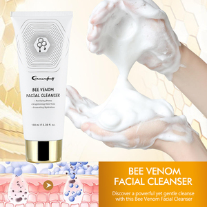 ハチ毒フェイシャルウォッシュクレンザービタミンCヒアルロン酸P-Cellディープクレンザーは、水分補給肌を解毒します - Product Image 4