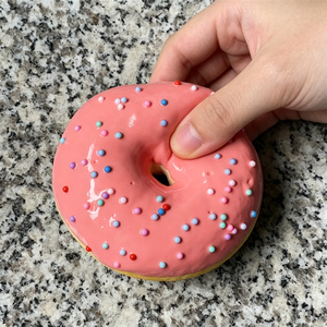 Donut de 9 cm para Aliviar el Estrés, Juguete Ecológico con Forma de Comida, para Niños y Adultos, Decoración de Escritorio - Product Image 4