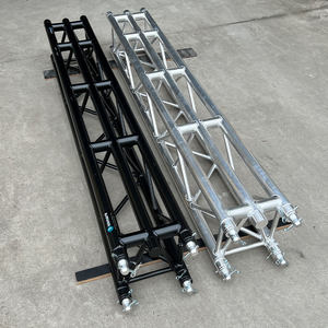 Kkmark TUV K35 290mm 5-Chord Lighting Truss <span class=keywords><strong>Aluminium</strong></span>, structure de suspension linéaire pour éclairage LED, argent/noir, pour concert - Product Image 1